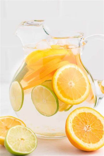 Citrus Bliss infused water recipes
