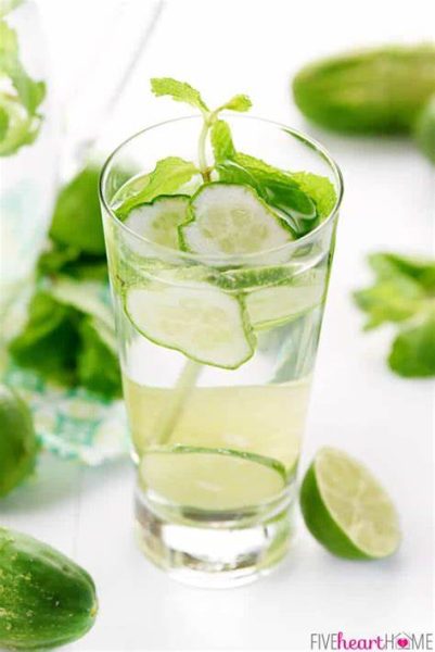 Cucumber Mint Magic infused water recipes